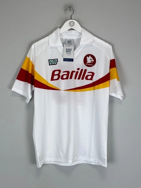 1990/91 Roma #10 *BNWT* Reissue Away Shirt (Multiple Sizes) Ennerre Reflective Accent Strips