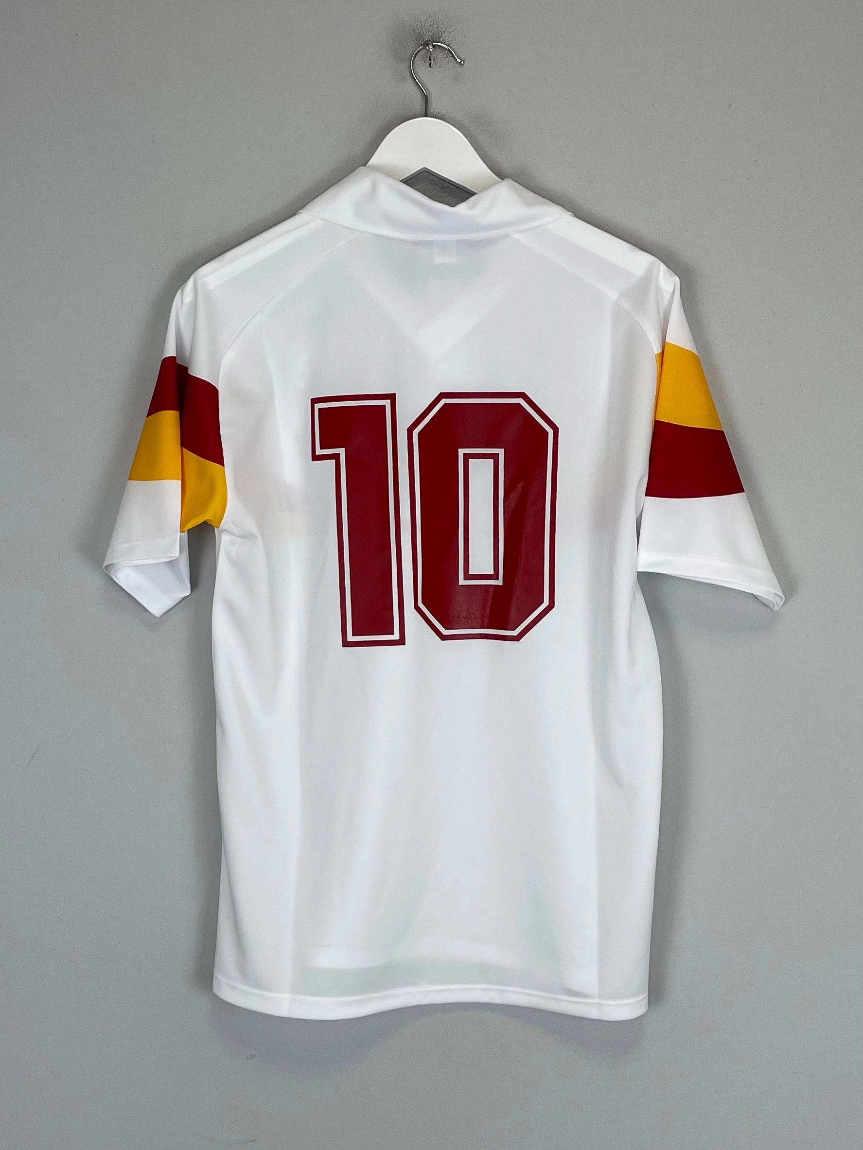 Smooth Surface Finish Double Layered Hem 1990/91 Roma #10 *BNWT* Reissue Away Shirt (Multiple Sizes) Ennerre