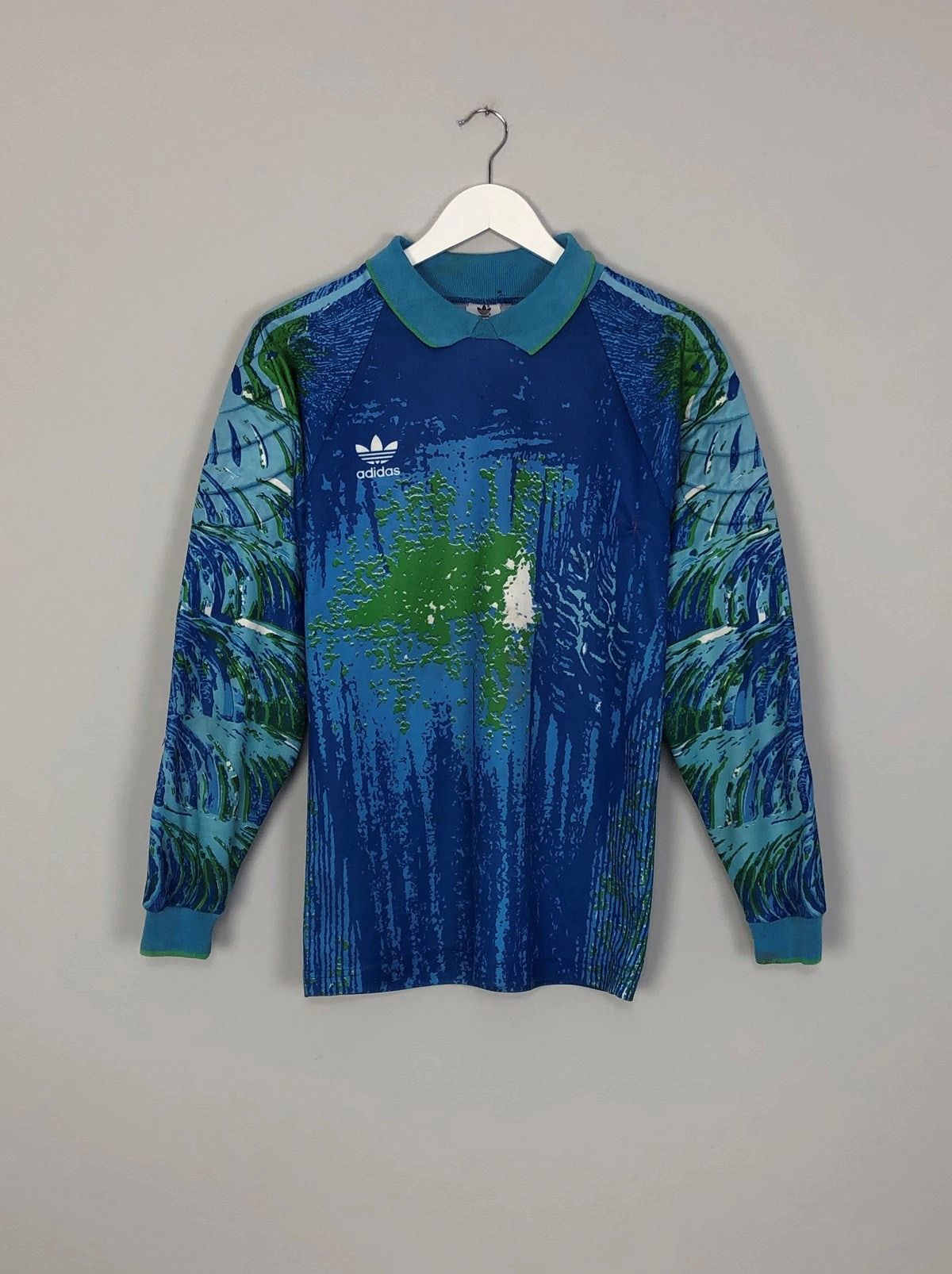 Dynamic Movement Adaptation Quick Evaporation Knit 1990/92 ADIDAS GK TEMPLATE SHIRT (S)