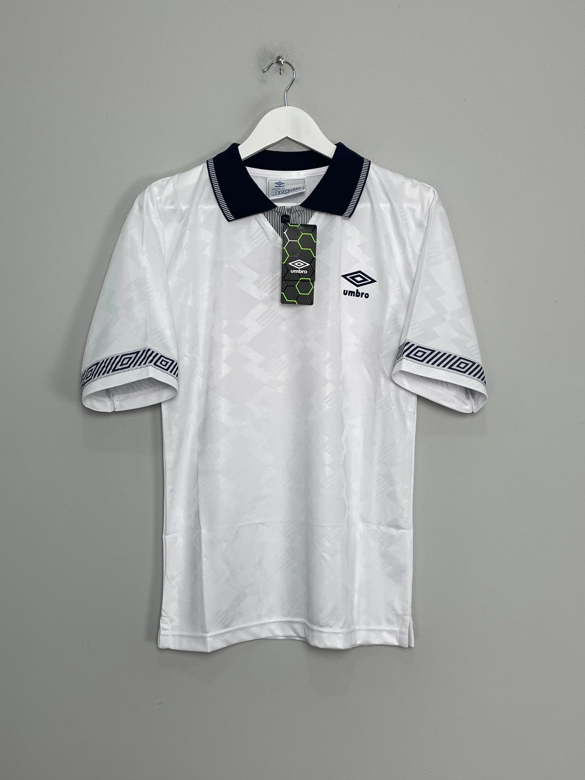 1990 UMBRO #19 ITALIA 90 *RE-ISSUE* TEMPLATE HOME SHIRT (S) Seamless construction