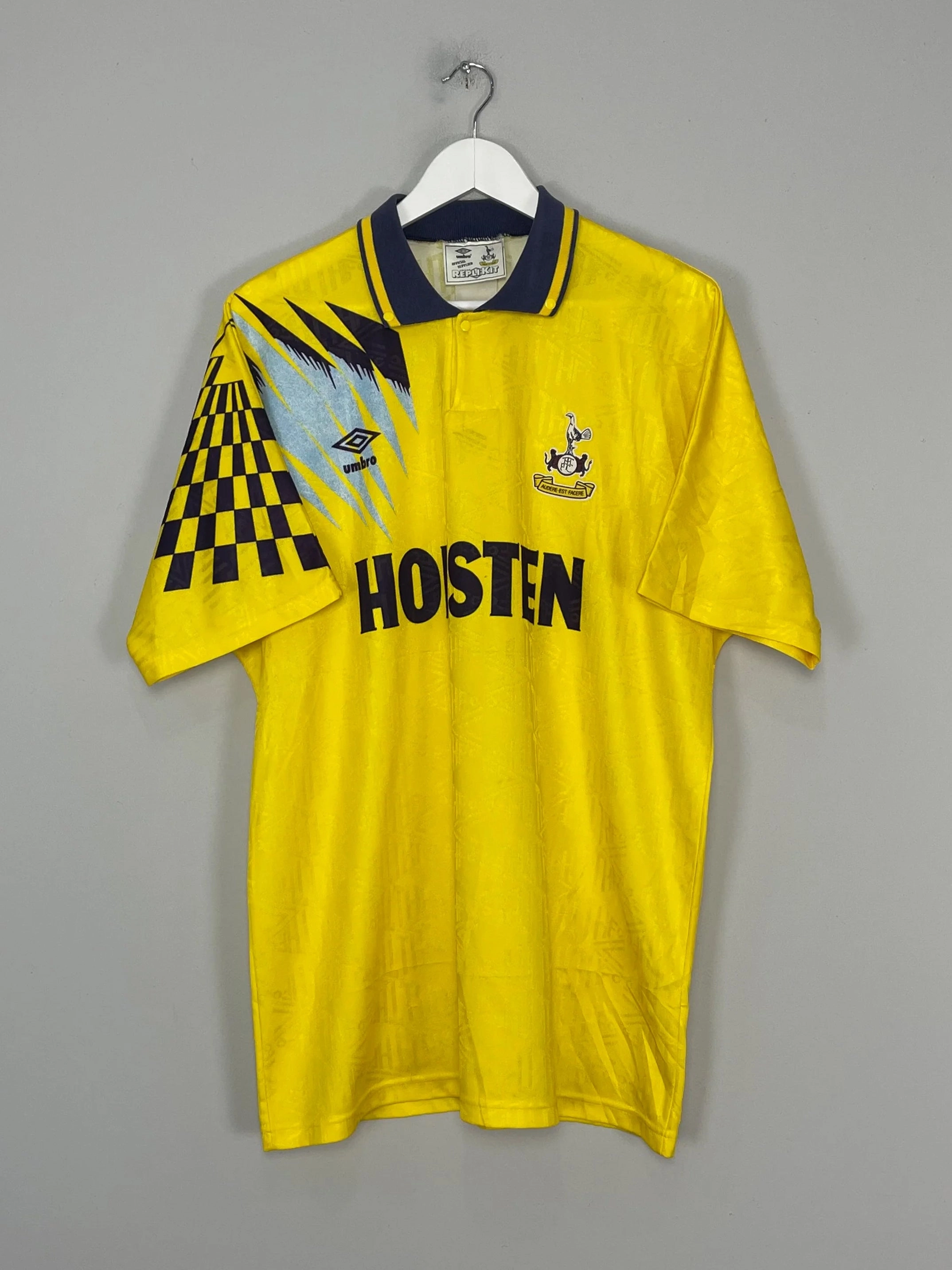 Quick Adapt Fibers All-day Performance 1991/95 TOTTENHAM AWAY SHIRT (XL) UMBRO
