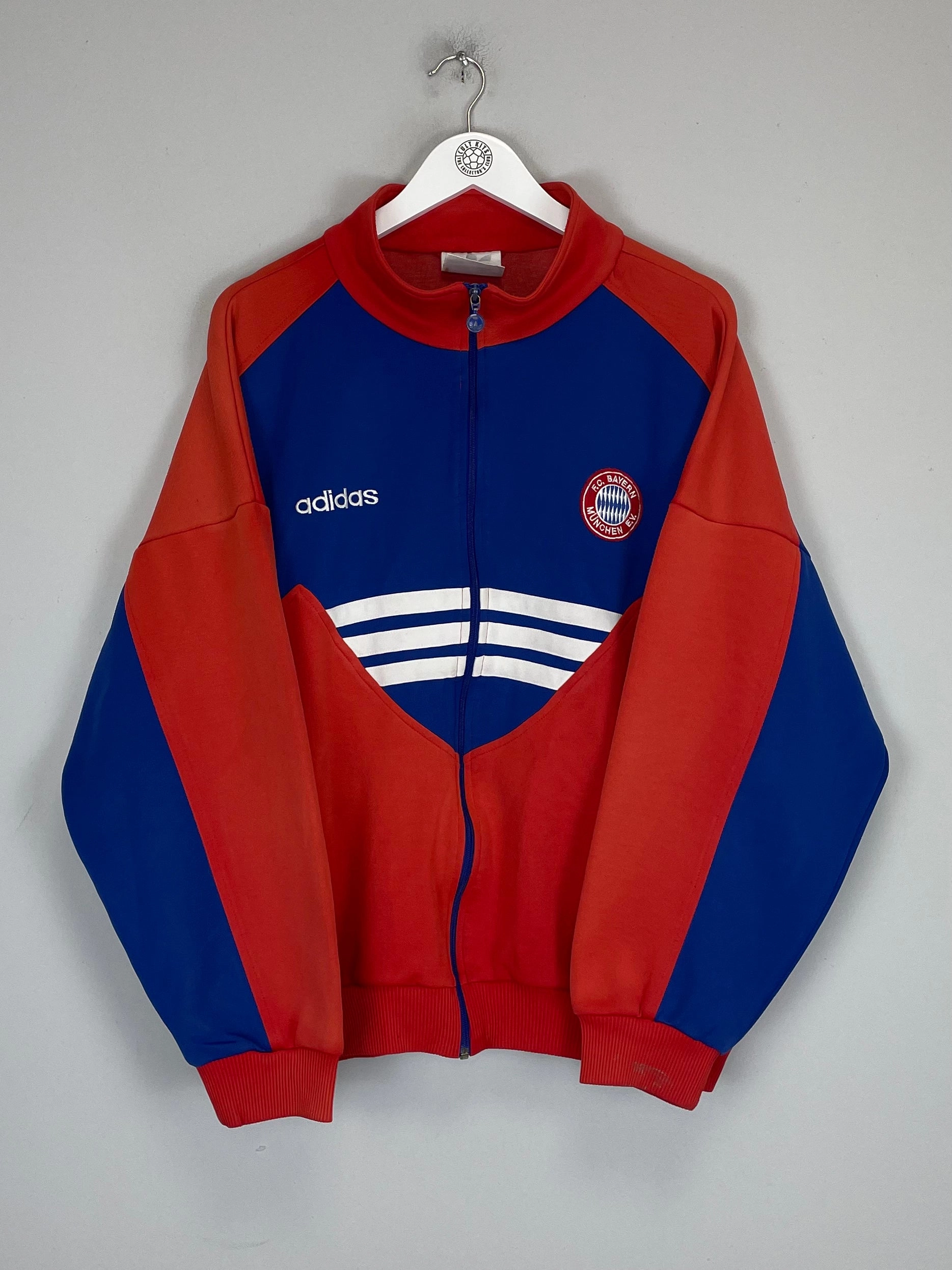 Layered Paneling 1993/95 BAYERN MUNICH TRACK JACKET (L) ADIDAS
