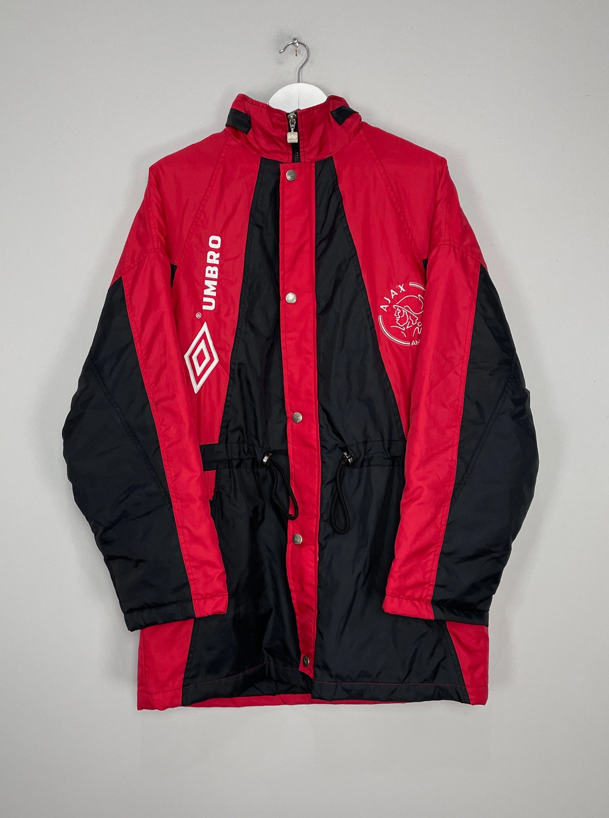1994/95 AJAX BENCH COAT (M) UMBRO Sublimated Design