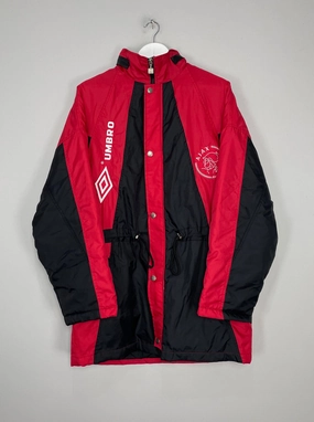 1994/95 AJAX BENCH COAT (M) UMBRO Sublimated Design