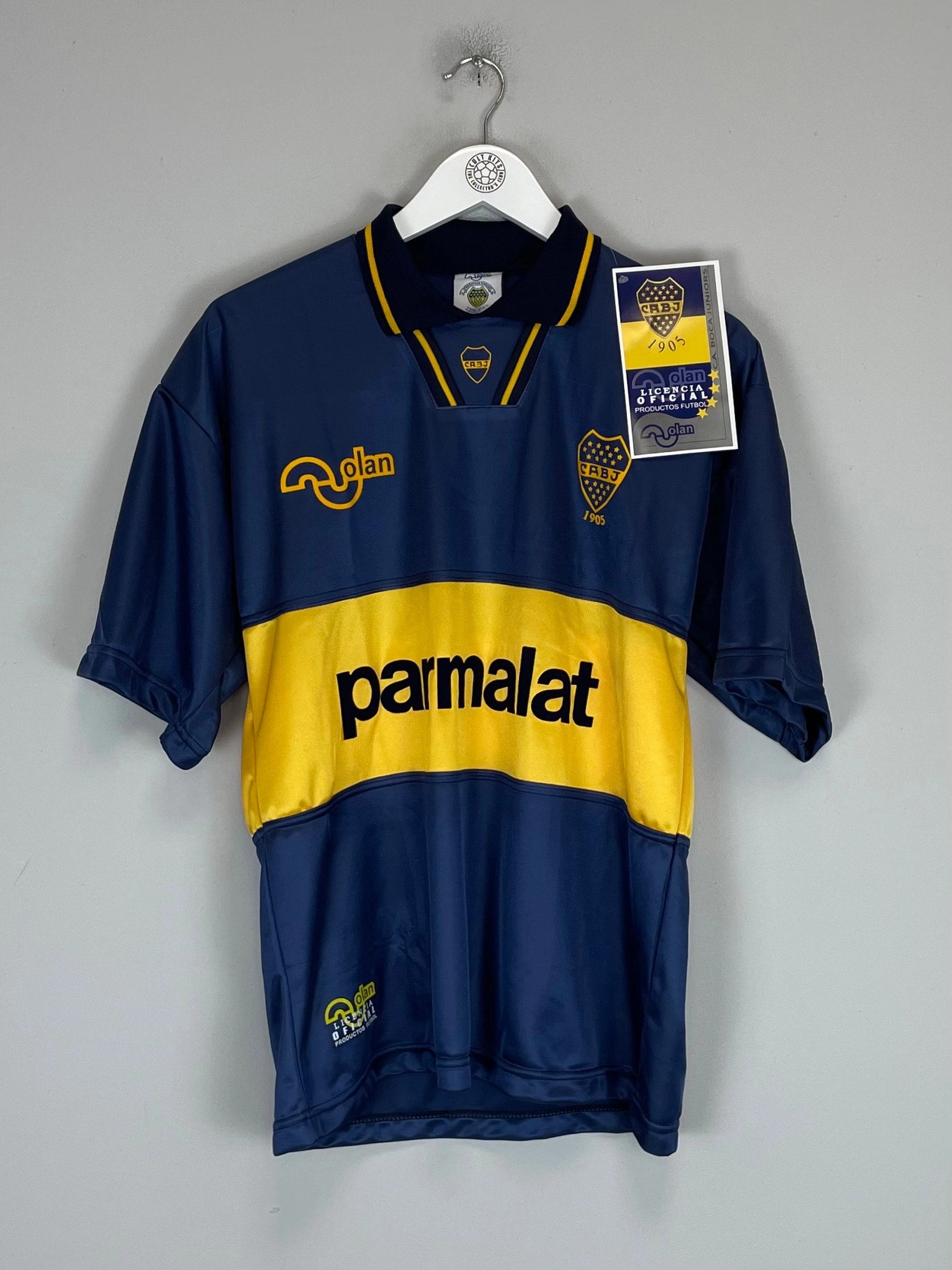 Dynamic Fit Construction 1994/95 Boca Juniors (Maradona) #10 *Reissue* BNWT Home (Multiple Sizes) Olan