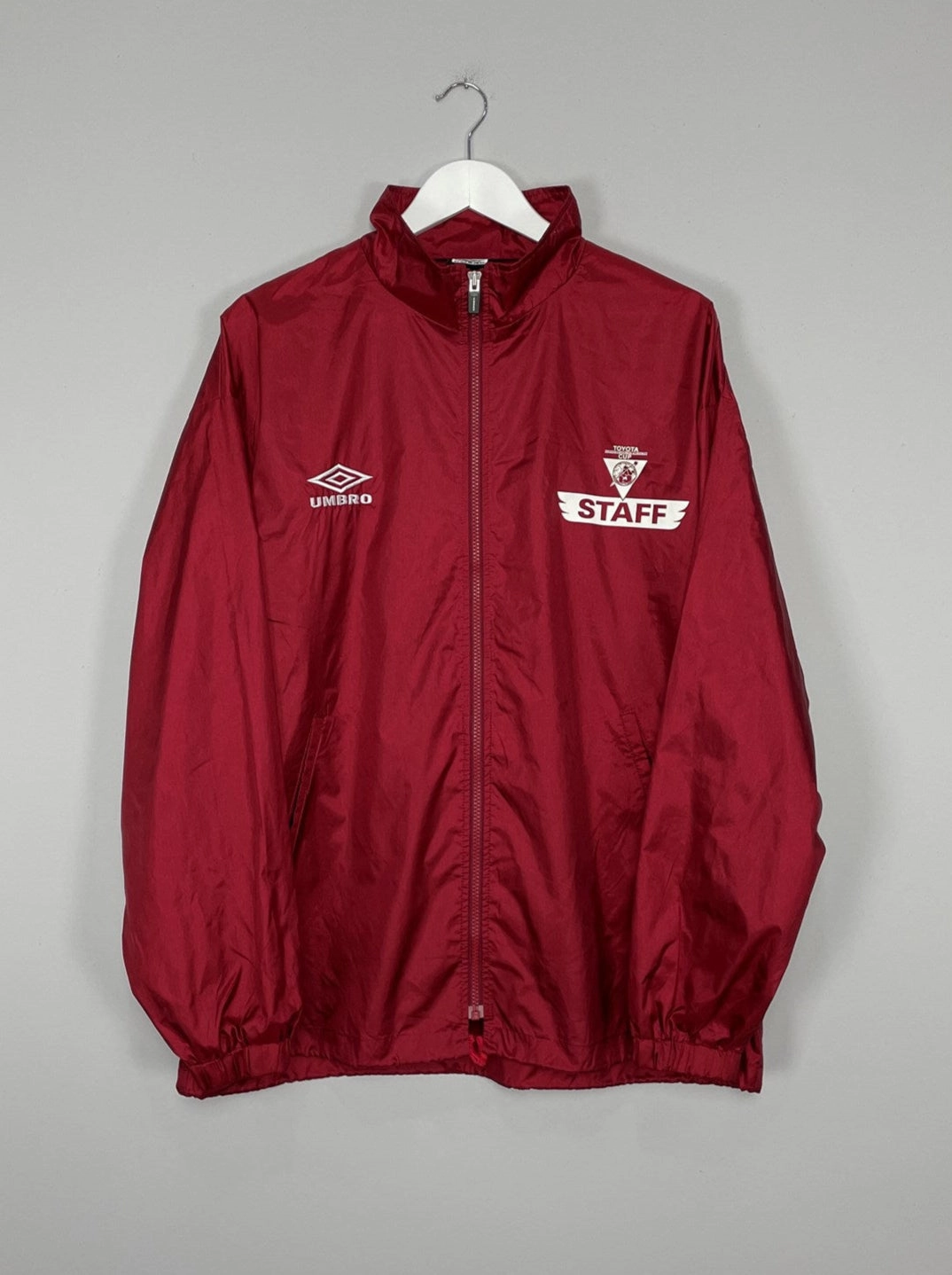 Training Apparel 1994 TOYOTA CUP ADIDAS STAFF JACKET (L)