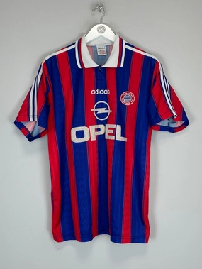 1995/97 BAYERN MUNICH #18 (KLINSMANN) HOME SHIRT (L) ADIDAS Weightless Feel Motion Line