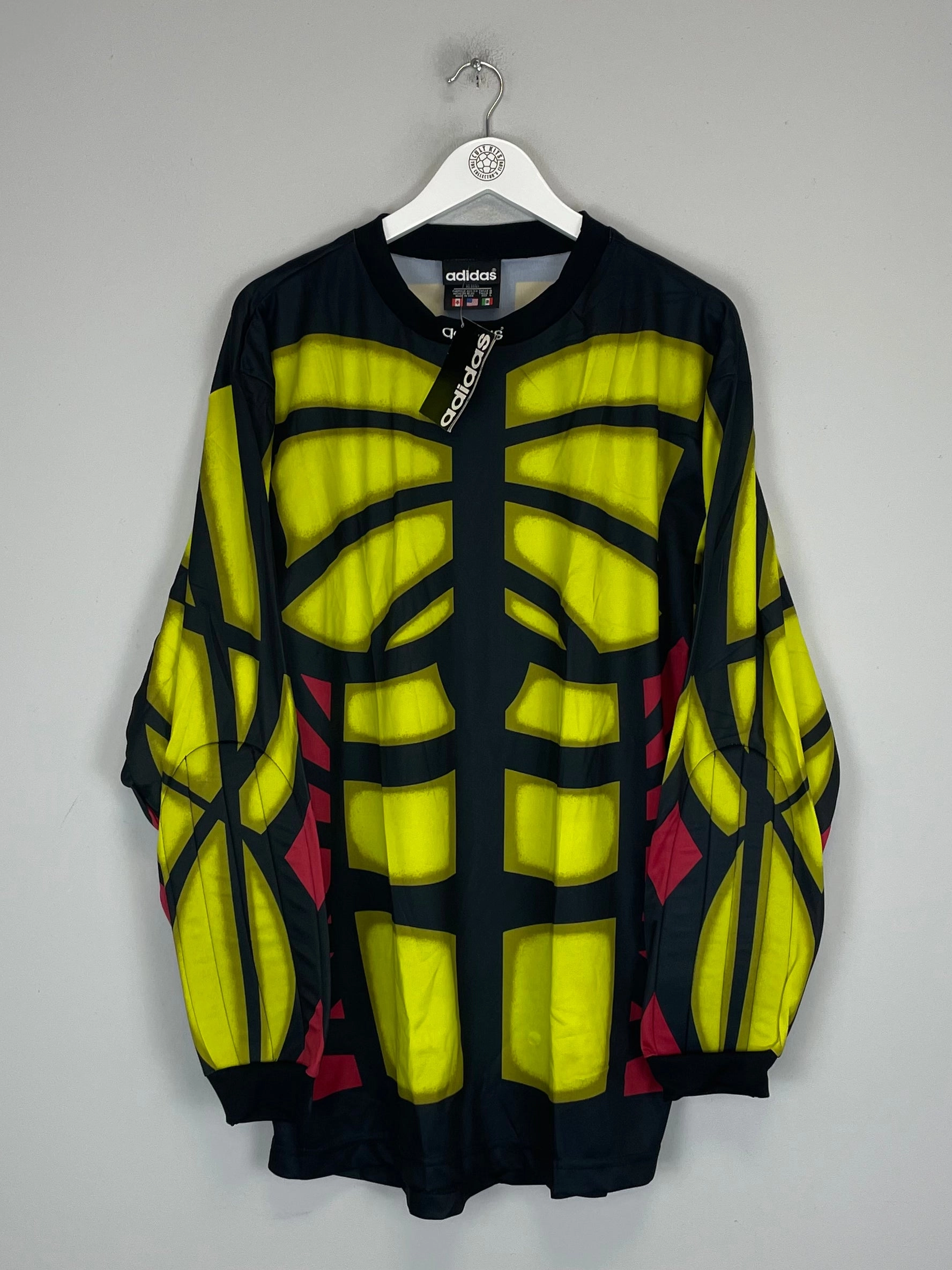 Smart Wear Tight Feel 1995 ADIDAS 'TERMINATOR' *BNWT* GK TEMPLATE SHIRT (L)