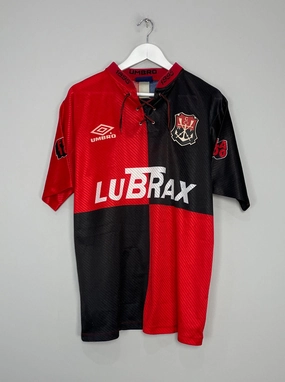 Form Fitting Unisex Fit 1995 FLAMENGO #100 CENTENARY SHIRT (XL) UMBRO