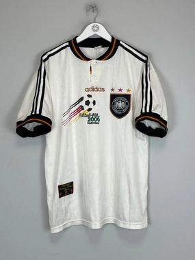Non Chafe Stitching Recycled Material Options 1996/98 GERMANY 'WM 2006' HOME SHIRT (XL) ADIDAS