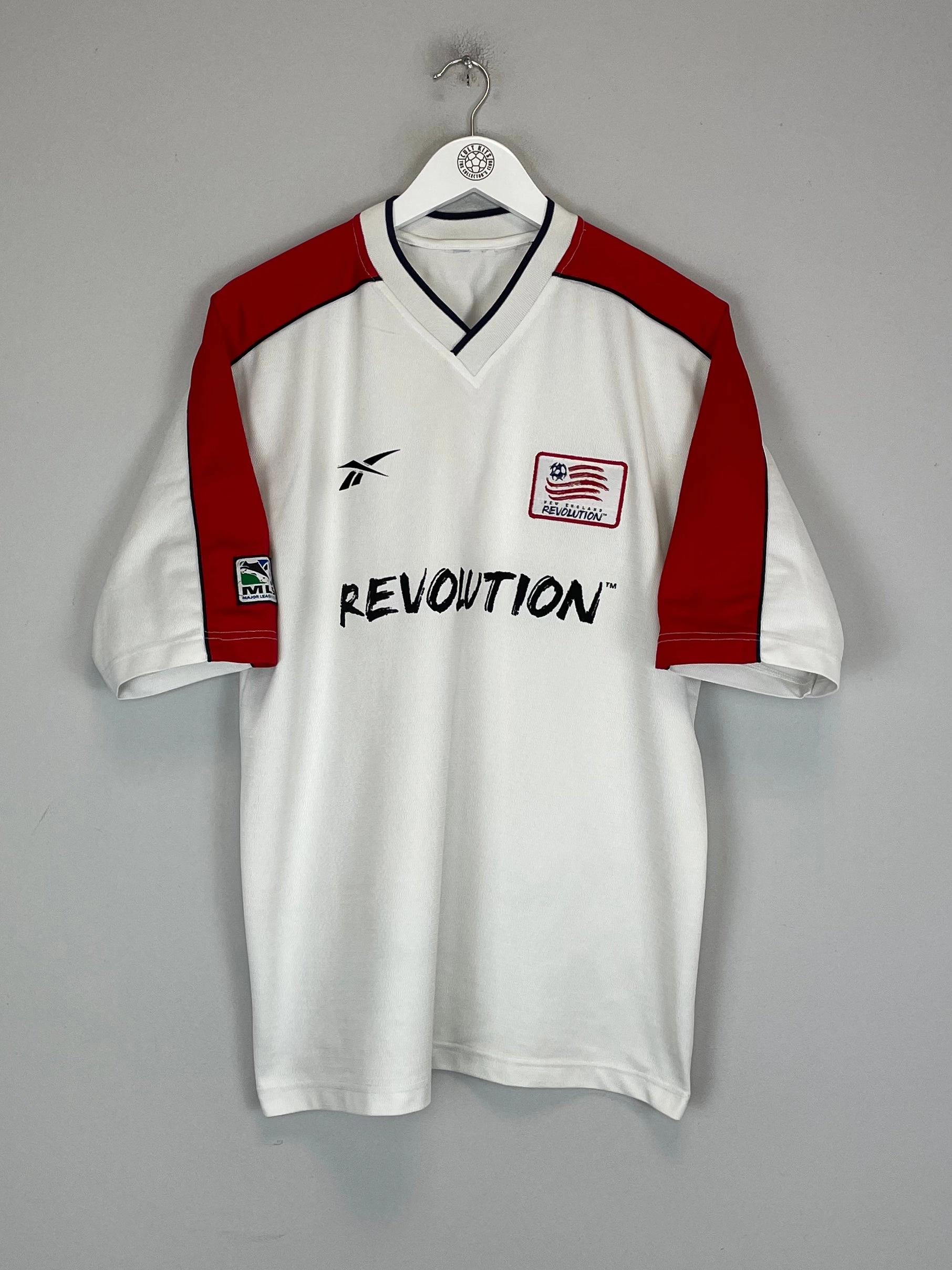 All Season 1996 NEW ENGLAND REVOLUTION HOME SHIRT (M) REEBOK
