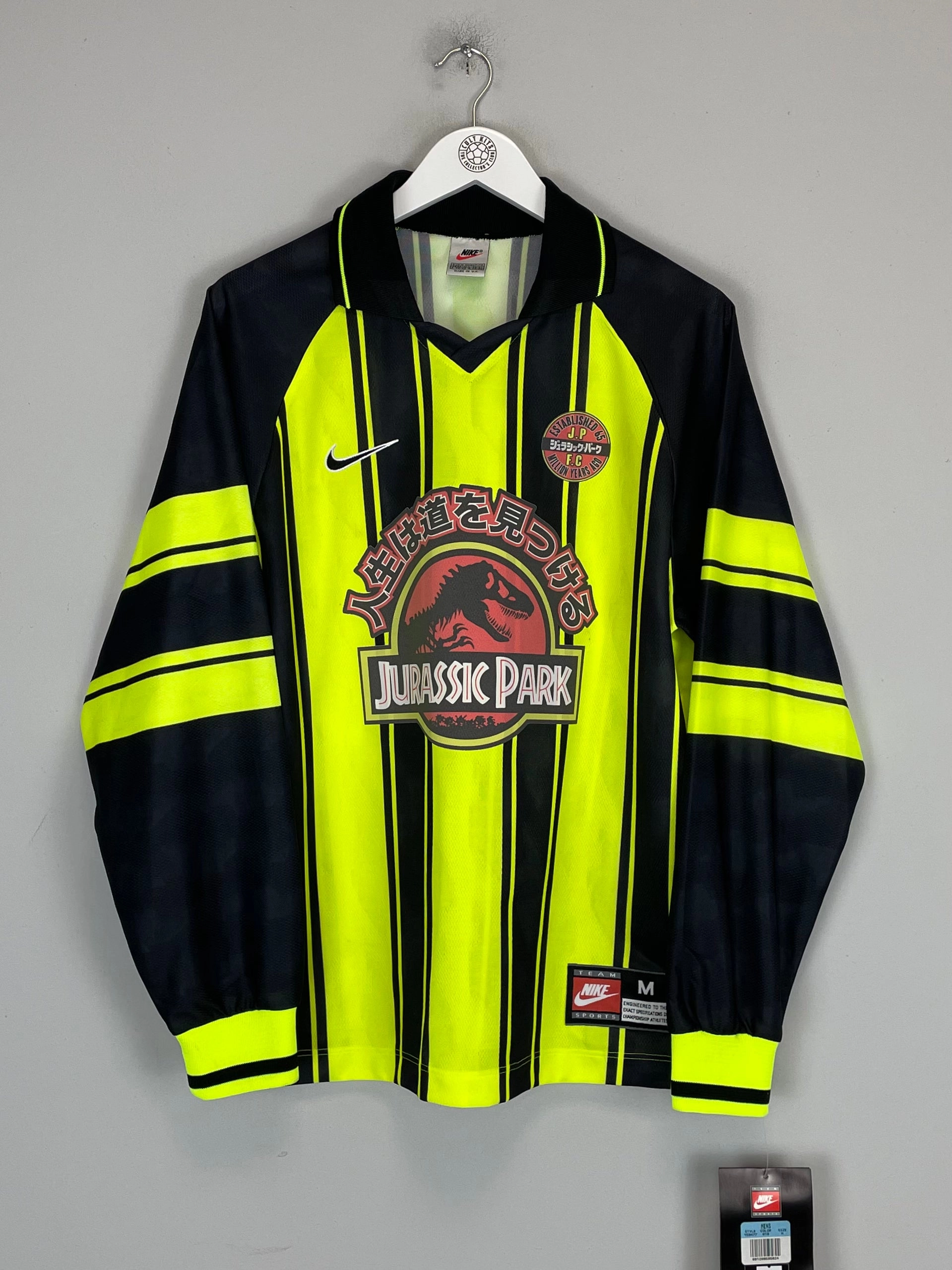 Moisture Transfer Casual Vibes 1997/98 JURASSIC PARK X JAPANESE MOVIE MASHUP *BNWT* L/S SHIRT (M) NIKE