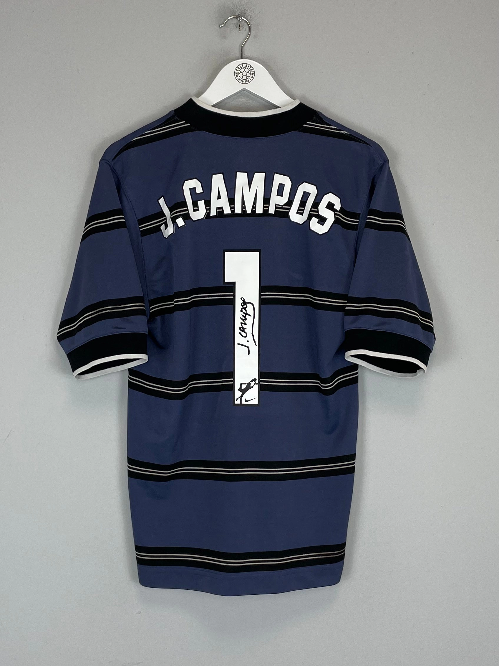 Breathe Easy Athletic Outfit 1997/98 UNAM PUMAS J.CAMPOS #1 *SIGNED* GK SHIRT (S) NIKE