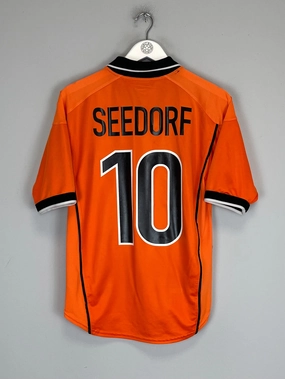 Neutral Style 1998/00 NETHERLANDS SEEDORF #10 HOME SHIRT (S) NIKE