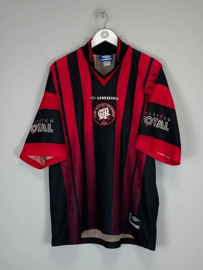 Clean Finish 1998/99 ATLETICO PARANAENSE #10 HOME SHIRT (XL) UMBRO