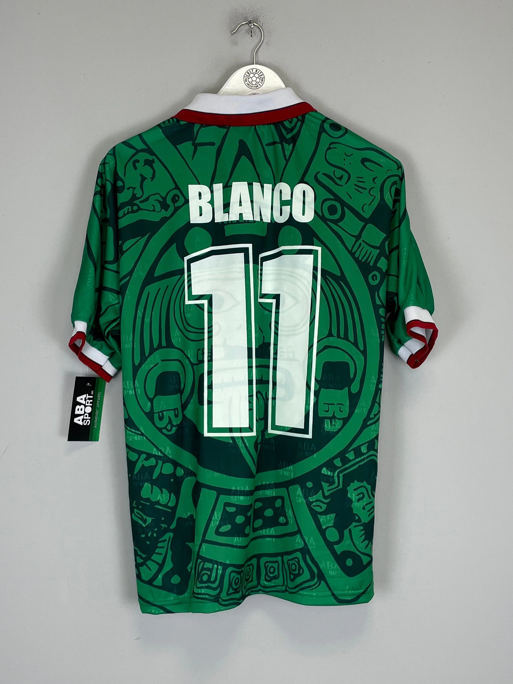 Workout Session 1998 Mexico Blanco #11 *Reissue* Home (Multiple Sizes) ABA Sport