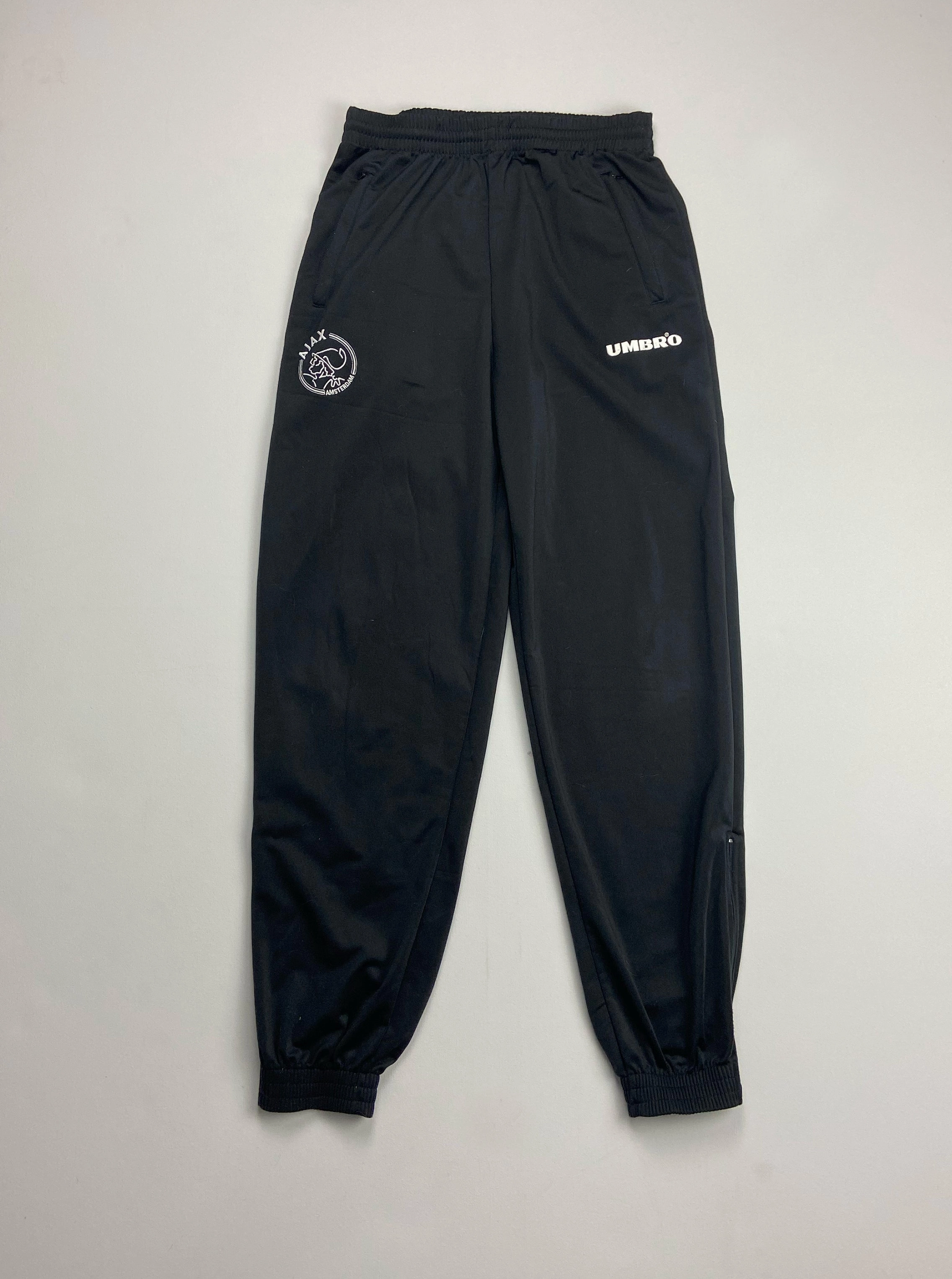 Tagless label 1999/00 AJAX TRACKSUIT BOTTOMS (S) UMBRO