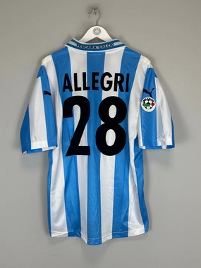 1999/01 PESCARA ALLEGRI #28 *MINT* MATCH ISSUE HOME SHIRT (XL) PUMA Urban Flex