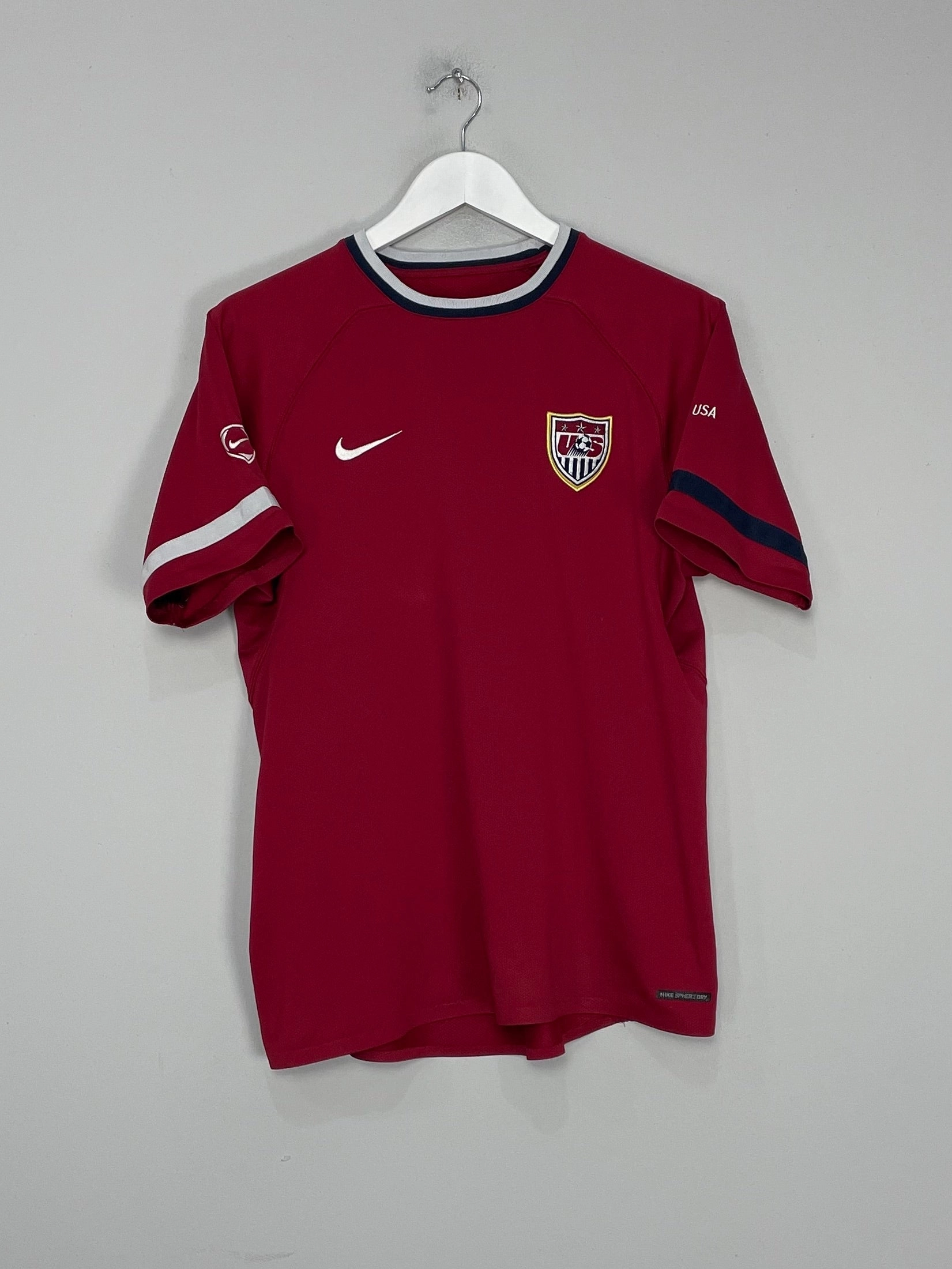 2000/01 USA TRAINING SHIRT (M) NIKE Sport Inspired