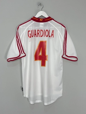 Cooling Core Technology 2000/02 SPAIN GUARDIOLA #4 THIRD SHIRT (M) ADIDAS