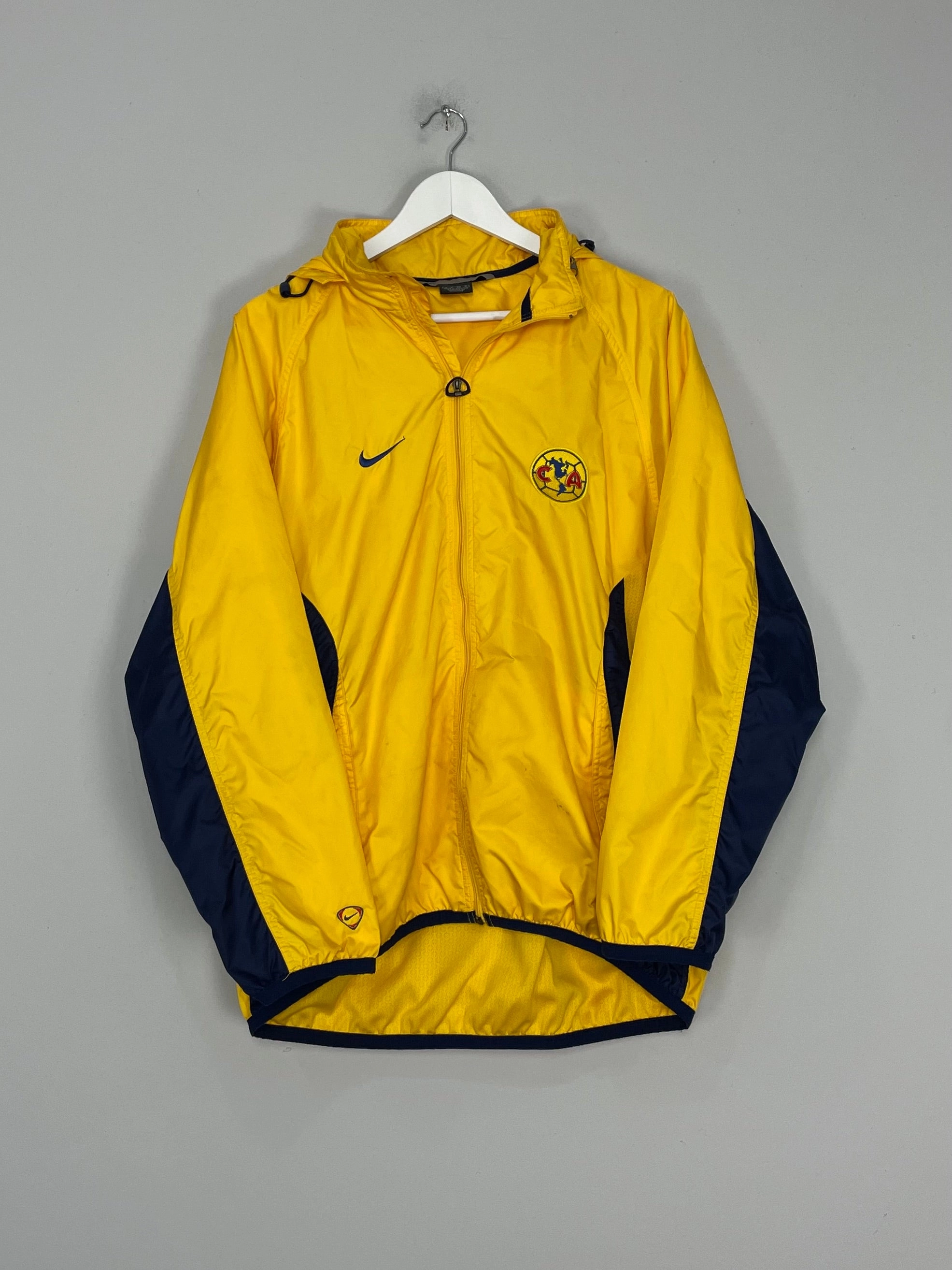Stretch Fabric Technology Sport Clip Compatible 2001/02 CLUB AMERICA TRACK JACKET (S) NIKE
