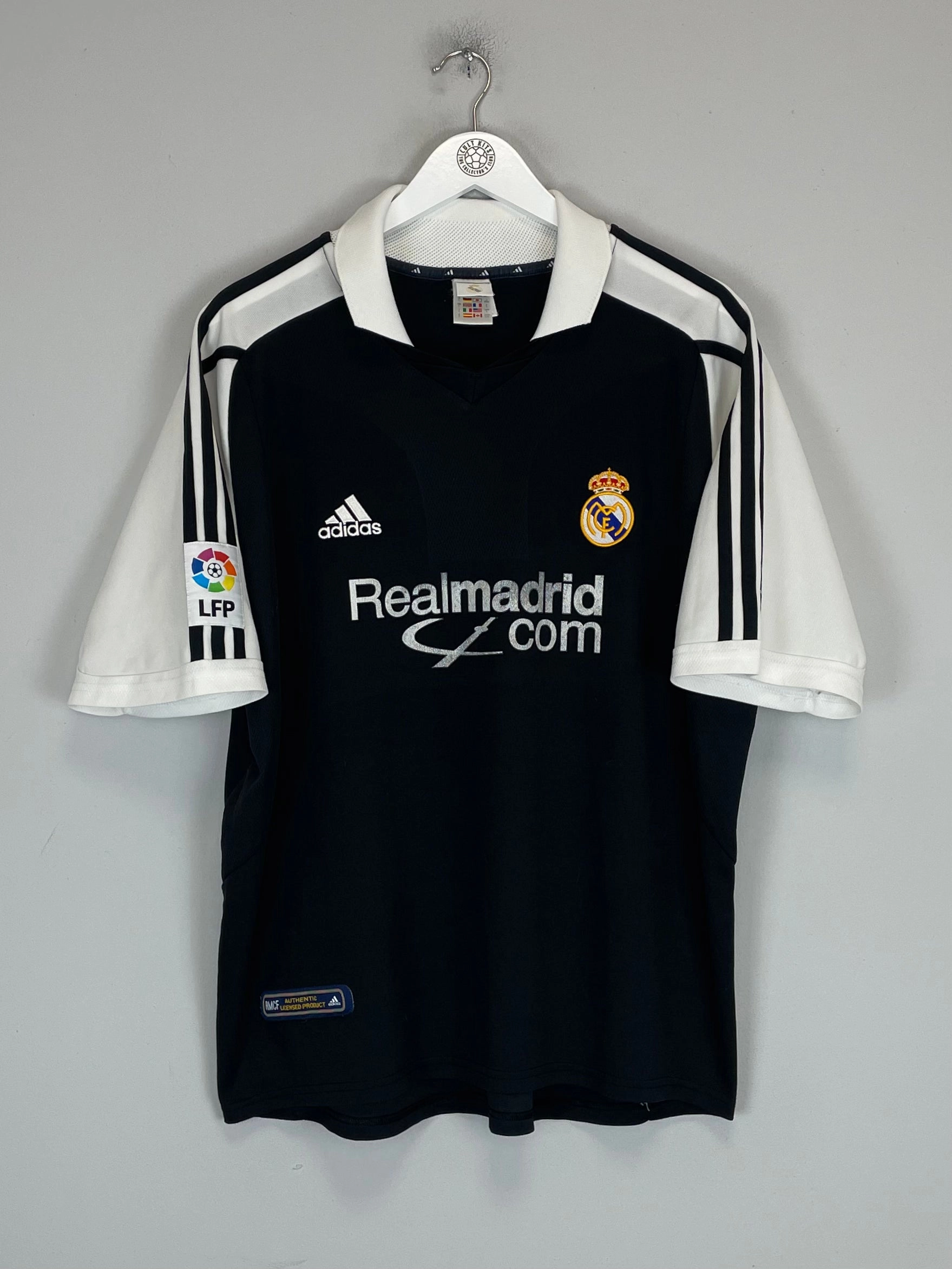 Breath Ready 2001/02 REAL MADRID AWAY SHIRT (L) ADIDAS