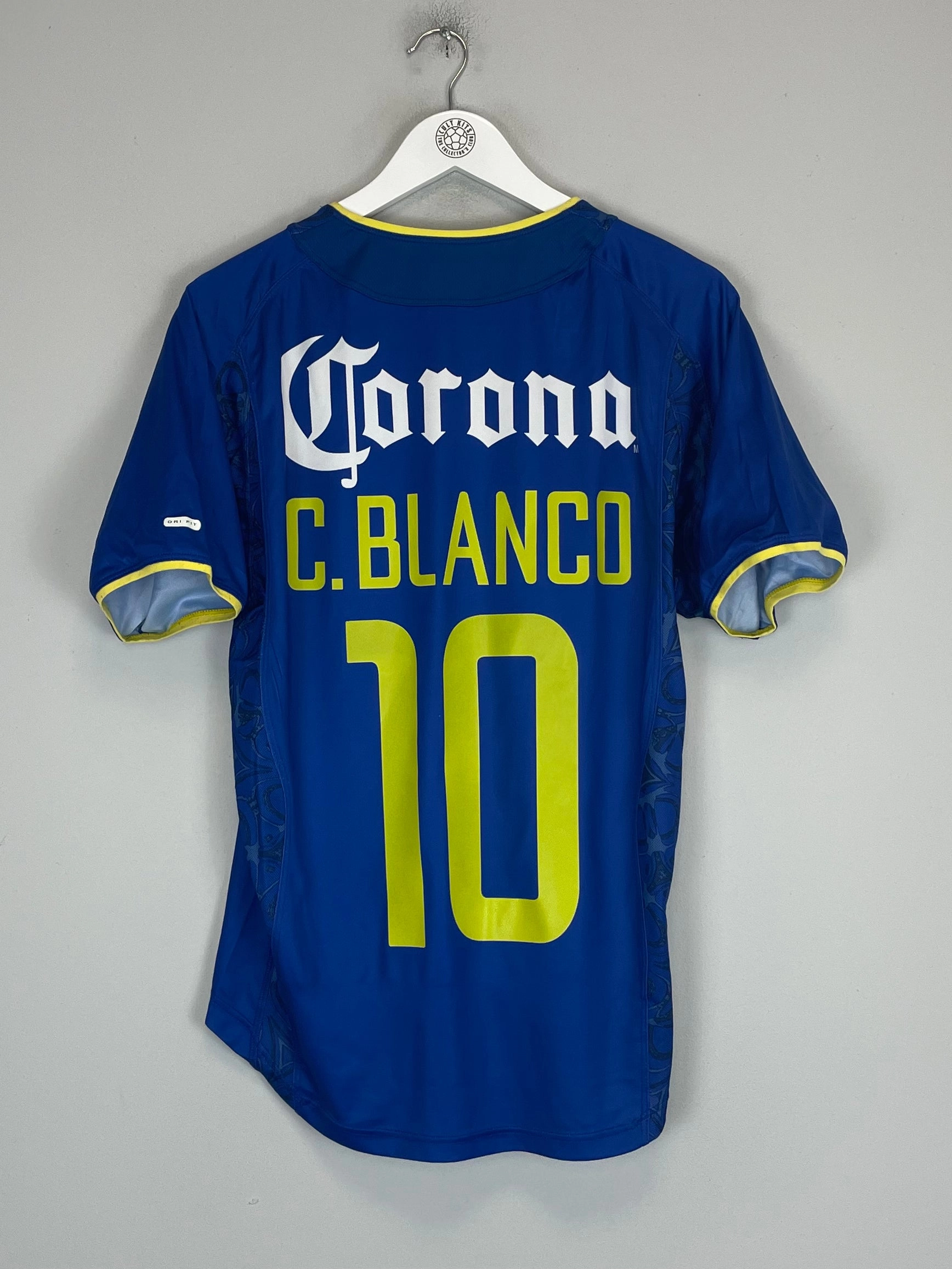 Layered Insulation System Maximum Performance 2002/03 CLUB AMERICA C.BLANCO AWAY SHIRT (M) NIKE