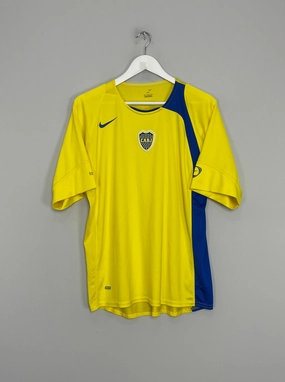 Casual Fit Athletic Silhouette 2002/04 BOCA JUNIORS TRAINING SHIRT (L) NIKE