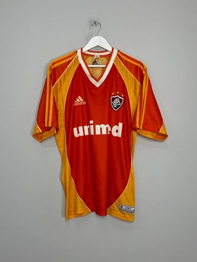 2002 FLUMINENSE #10 THIRD SHIRT (L) ADIDAS Contoured Ergonomic Fit