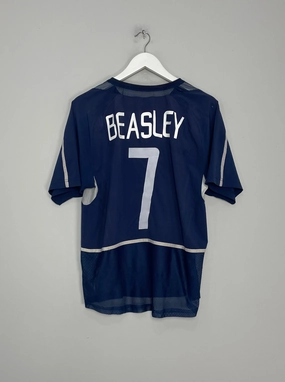 Ventilated Design 2002 USA BEASLEY #7 AWAY SHIRT (S) NIKE