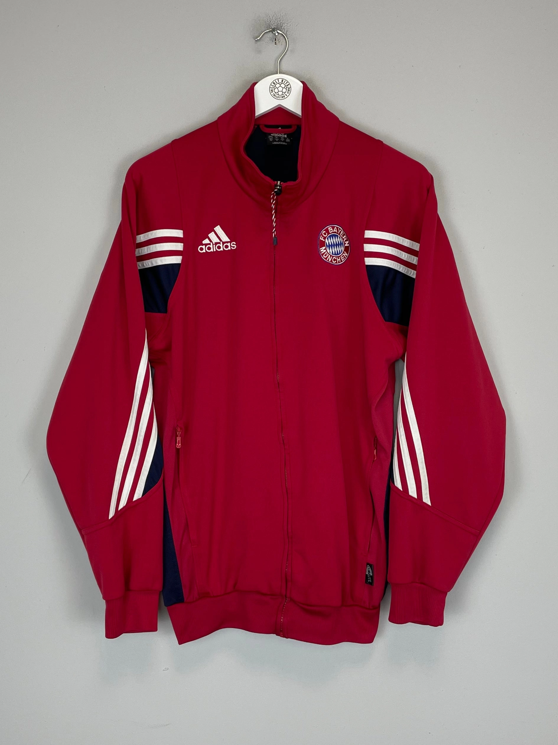 2003/04 BAYERN MUNICH TRACK JACKET (M) ADIDAS Sweat Resistant Finish