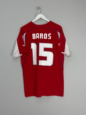 Thermal Regulating Layer 2003/04 CZECH REPUBLIC BAROS #15 HOME SHIRT (XL) PUMA