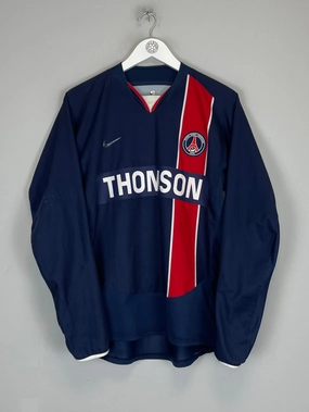 Four Way Stretch 2003/04 PSG #10 L/S HOME SHIRT (M) NIKE