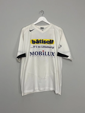 Athletic Silicone Grip Durable Recycled Blend 2004/05 ETZELLA ETTELBRUCK #3 HOME SHIRT (XL) NIKE