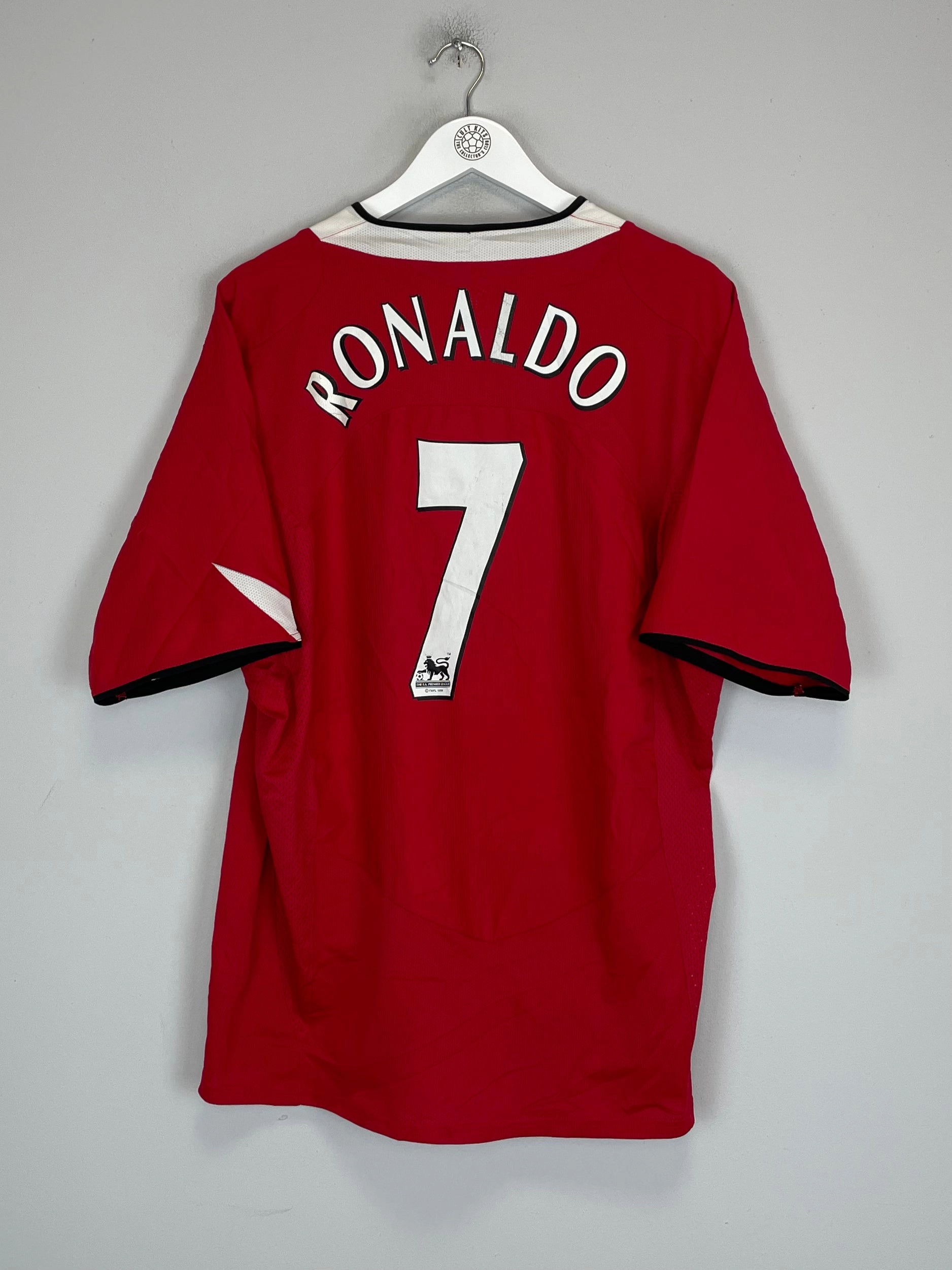Enhanced Air Circulation 2004/05 MANCHESTER UNITED RONALDO #7 HOME SHIRT (XXL) NIKE