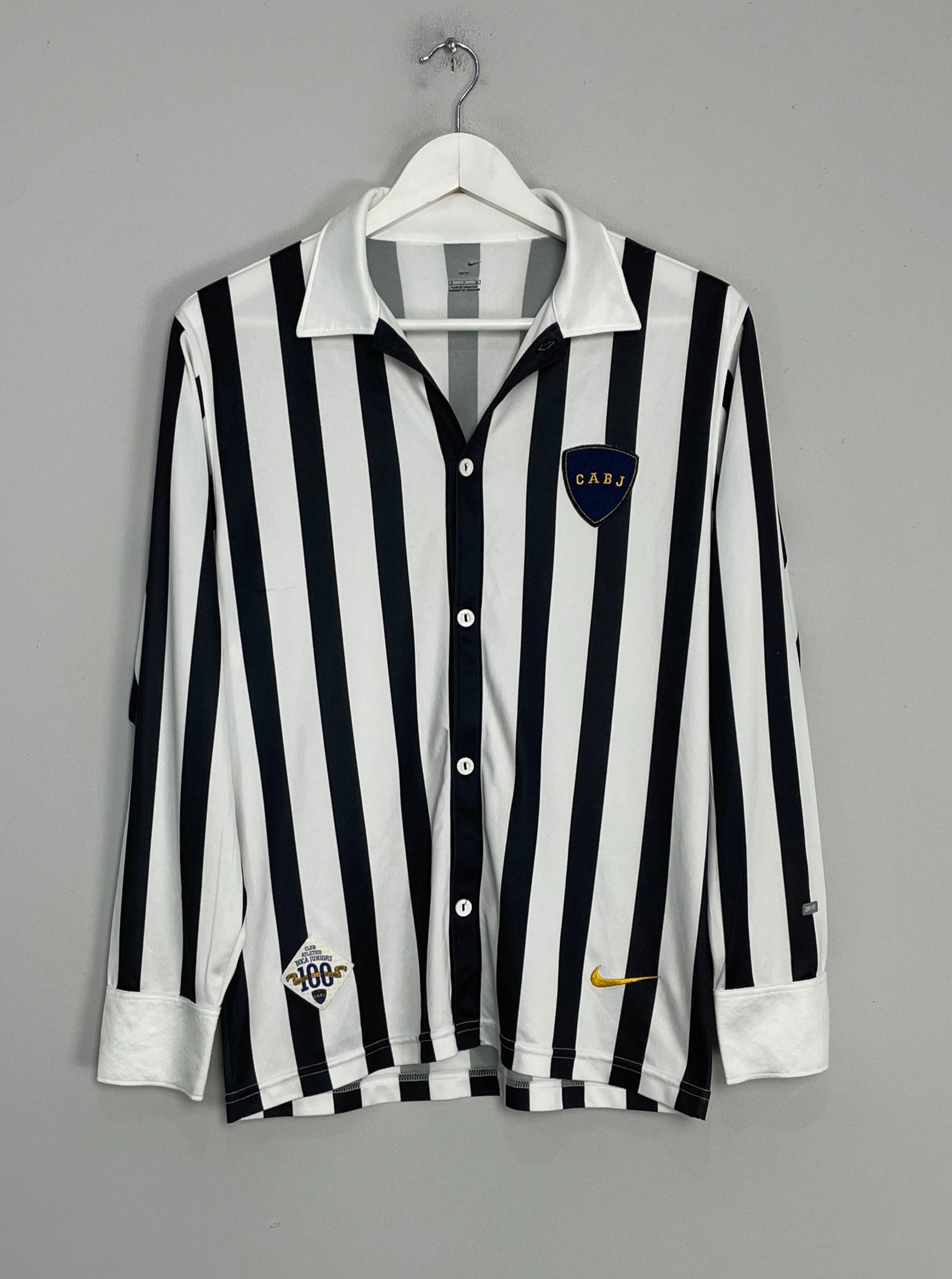 Non Restrictive Silhouette 2005/06 BOCA JUNIORS L/S *CENTENARY* SHIRT (S) NIKE