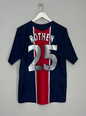 Sport Layer 2005/06 PSG ROTHEN #25 HOME SHIRT (S) NIKE