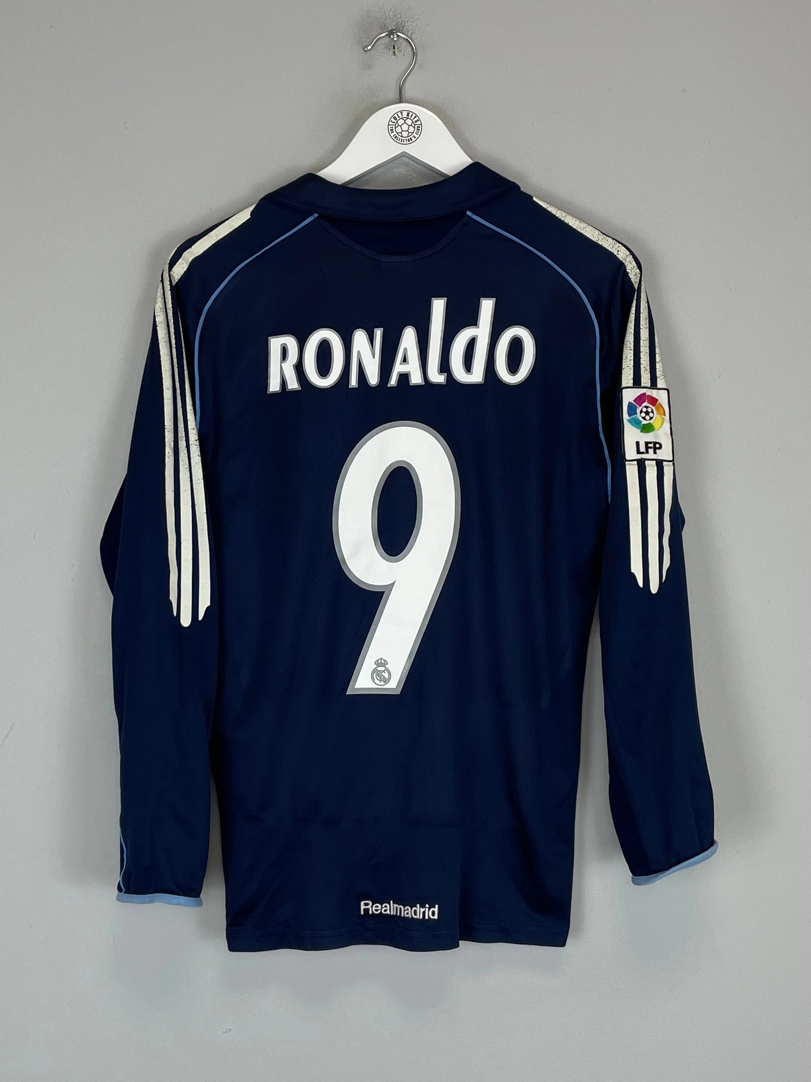 Responsive Gear 2005/06 REAL MADRID RONALDO #9 L/S AWAY SHIRT (S) ADIDAS