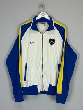 2006/07 BOCA JUNIORS TRAINING JACKET (XL) NIKE Reflective Trim Multi Zone Ventilation