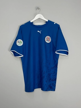 2006/07 PARAGUAY AWAY SHIRT (L) PUMA No Limits match day