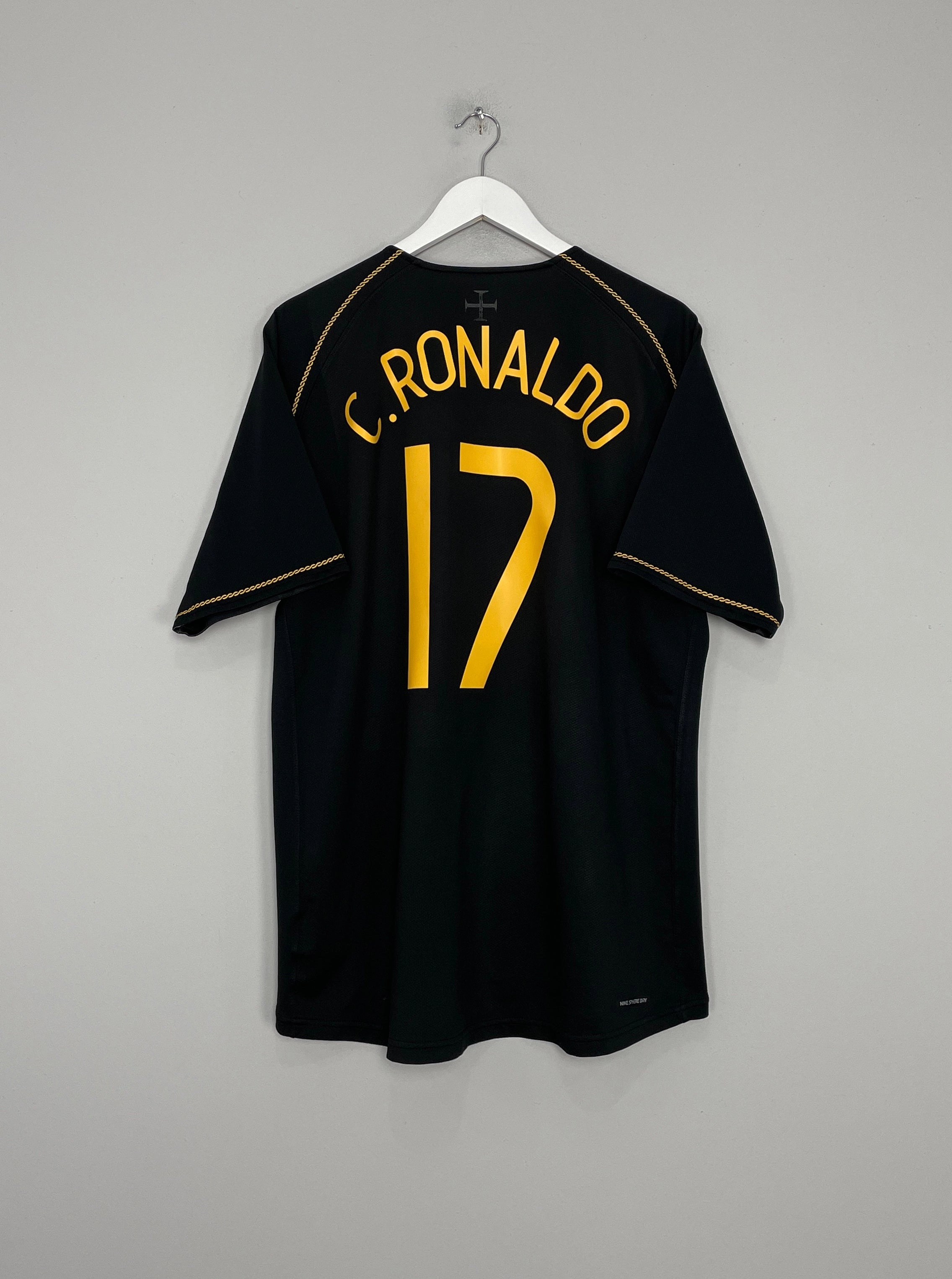 Clean Finish All-Day Gear 2006/07 PORTUGAL C.RONALDO #17 AWAY SHIRT (XL) NIKE