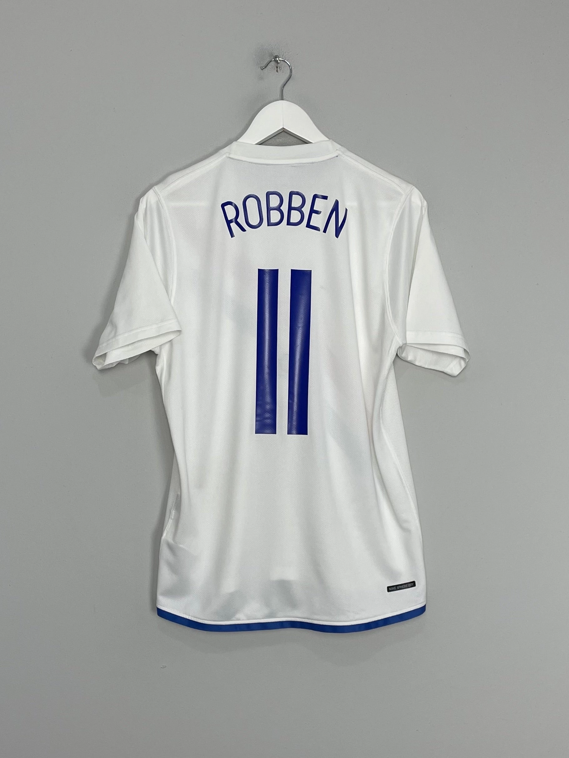 Layer Friendly Slim Silhouette 2006/08 NETHERLANDS ROBBEN #11 AWAY SHIRT (S) NIKE