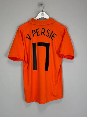 2006/08 NETHERLANDS V.PERSIE #17 HOME SHIRT (M) NIKE Motion Design