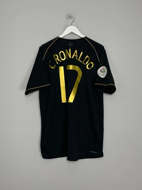 Reflective Safety Details 2006/08 PORTUGAL C.RONALDO #17 AWAY SHIRT (XL) NIKE