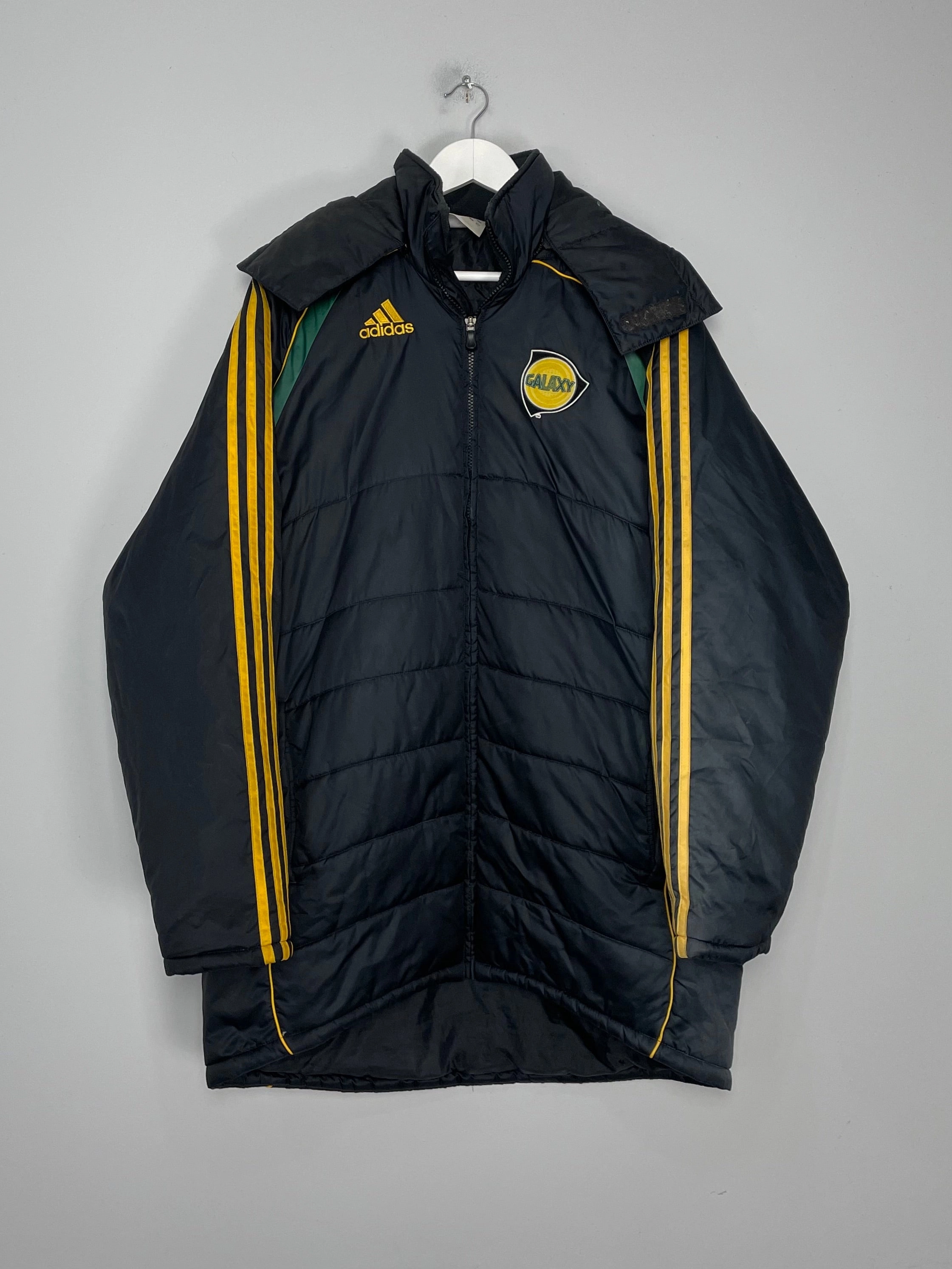 No Slip Grip Finish 2006 LA GALAXY BENCHCOAT (M) ADIDAS