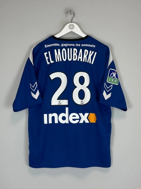 2007/08 GRENOBLE EL MOUBARKI #28 *MATCH ISSUE* HOME SHIRT (L) HUMMEL Wicking Performance Fabric