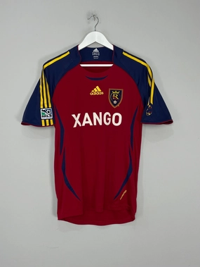 Odor Resistant Finish Relaxed Fit Technology 2007/08 REAL SALT LAKE *PLAYER ISSUE* HOME SHIRT (S) ADIDAS
