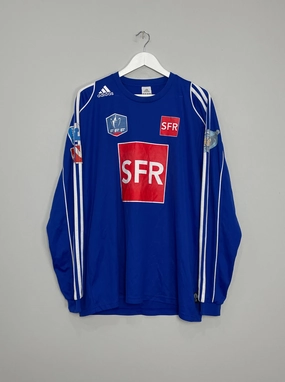 2007/08 THONON ??VIAN GRAND GENEVE F.C. #9 L/S HOME SHIRT (XL) ADIDAS Urban Flex