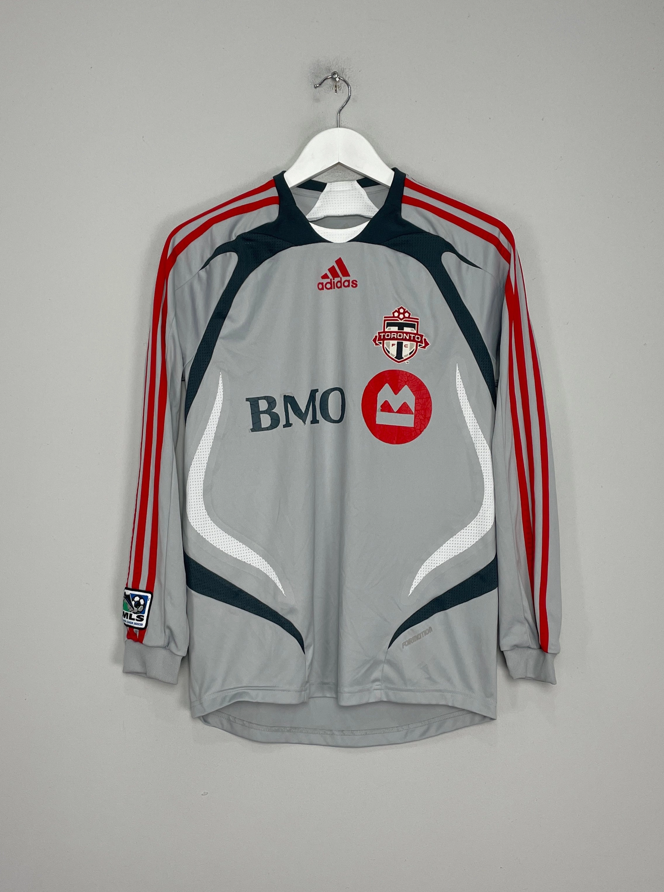 Odor Resistant Coating Unisex Apparel 2007/08 TORONTO FC L/S AWAY SHIRT (S) ADIDAS