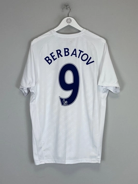2007/08 TOTTENHAM BERBATOV #9 *125 YEARS* HOME SHIRT (L) PUMA Daily Training